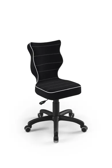 Entelo, Petit, krzesło dziecięce, wzrost 119-142 cm, czarne