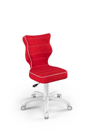 Entelo, Petit, krzesło dziecięce, wzrost 119-142 cm, czerwone