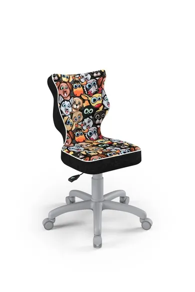 Entelo, Petit, krzesło dziecięce, wzrost 119-142 cm, zwierzaki