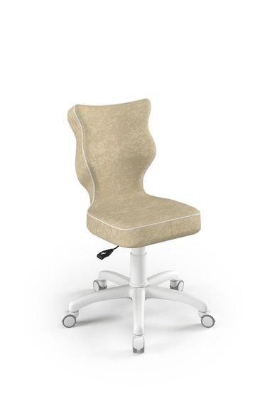 Entelo, Petit, krzesło dziecięce, wzrost 133-159 cm, beżowe