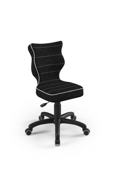 Entelo, Petit, krzesło dziecięce, wzrost 133-159 cm, czarne