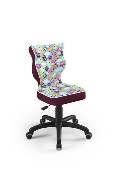 Entelo, Petit, krzesło dziecięce, wzrost 133-159 cm, sowy