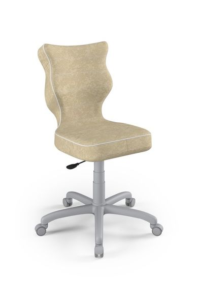 Entelo, Petit, krzesło młodzieżowe, wzrost 146-176,5 cm, beżowe