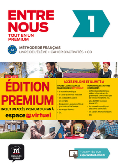 Entre nous 1. Podręcznik z ćwiczeniami