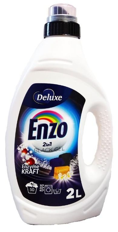 Enzo deluxe, żel do prania czarnego, 2 l