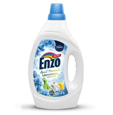 Enzo Elite, żel do prania tkanin białych i kolorów, april, 2l
