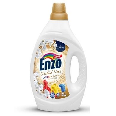 Enzo Elite, żel do prania tkanin ciemnych i kolorów, orchidea, 2l