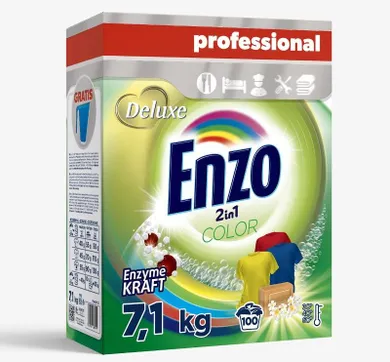 Enzo, proszek do prania kolorowego, 7,1 kg