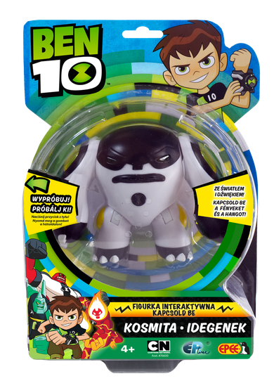 Epee, Ben 10, Kulopłot, figurka ze światłem i dźwiękiem, 15 cm