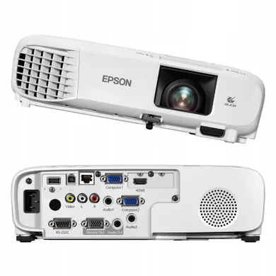 Epson, projektor, EB-X49, 3LCD, XGA, 3600AL, 16k:1, HDMI