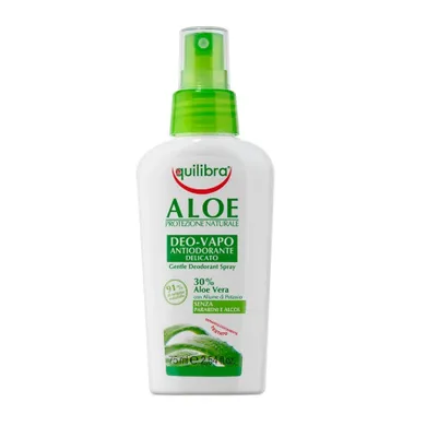 Equilibra, Aloe Gentle Deodorant Spray, aleosowy dezodorant spray, 75 ml