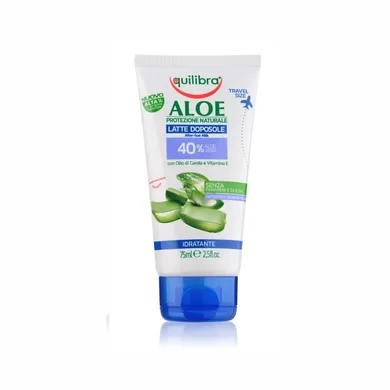 Equilibra, Aloe, mleczko po opalaniu, 75 ml