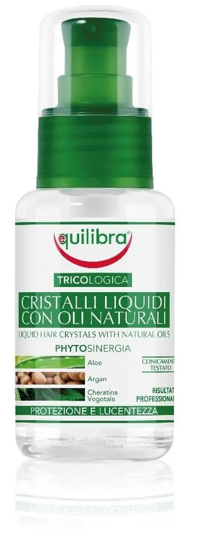 EquilIbra, Tricologica, płynne kryształki do włosów z naturalnymi olejami, 50 ml