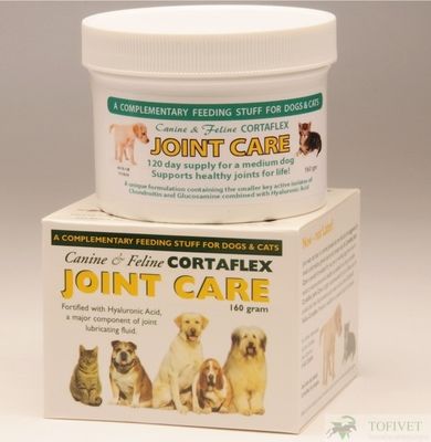 Equine America, Cortaflex Canine & Feline Joint Care, preparat na zdrowe stawy dla psa i kota w proszku, 160 g