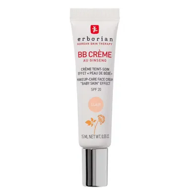 Erborian, BB Cream, lekki krem BB do twarzy, Clair, 15 ml