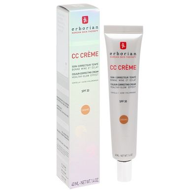 Erborian, CC Creme, pielęgnujacy krem korygujacy CC, caramel 40 ml