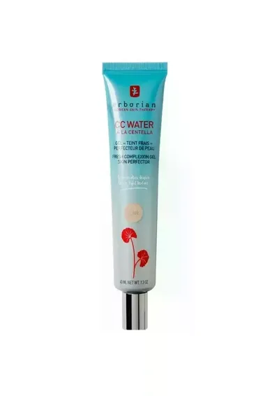 Erborian, CC Water A La Centella Skin Perfecting Gel Dore, krem koloryzujący CC, 40 ml