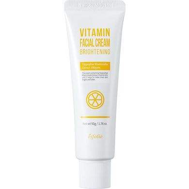 Esfolio, Vitamin Brightening Facial Cream, rozjaśniający krem do twarzy z witaminą C, 50 ml