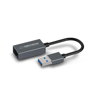 Esperanza, adapter, GIGABIT ETHERNET, 1000 MBPS, USB 3.0-RJ45, ENA101