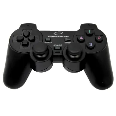 Esperanza, gamepad przewodowy EG106 do PS3 i PC z wibracjami