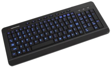 Esperanza, klawiatura podświetlana EK115 USB