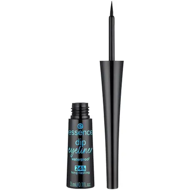 Essence, Dip Eyeliner Waterproof, wodoodporny eyeliner, 3 ml