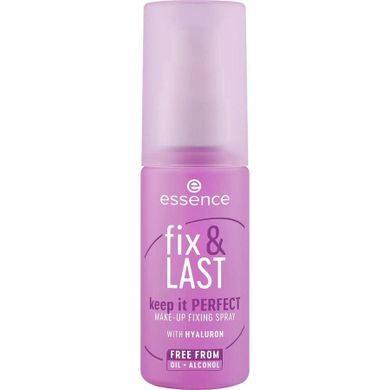 Essence, Fix & Last Keep It Perfect, spray utrwalający makijaż, 50 ml