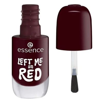 Essence, Gel Nail Polish, żelowy lakier do paznokci, 12 Left Me On Red, 8 ml