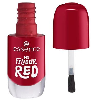 Essence, Gel Nail Polish, żelowy lakier do paznokci, 14 My Favour Red, 8 ml