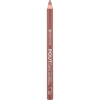 Essence, Poutline Soft Glide Lip Pencil, miękka konturówka do ust, 01 Like To Mauve It, 0.62g