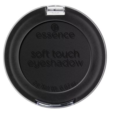 Essence, Soft Touch, aksamitny cień do powiek, 06 Pitch Black, 2g