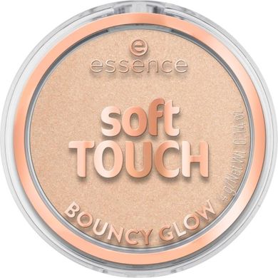 Essence, Soft Touch Bouncy Glow, rozświetlacz do twarzy, 10 Soft Glaze, 4g