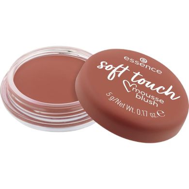 Essence, Soft Touch Mousse Blush, róż do policzków w musie, 20 Rustic Rouge, 5g
