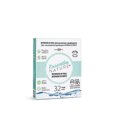Essentia Nature, listki do prania, ekologiczne, 32 szt.