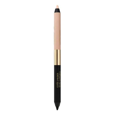 Estée Lauder, Smoke And Brighten Kajal Eyeliner Duo, kremowa kredka do oczu 2w1, Noir/Cream, 0.5g