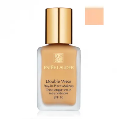 Estee Lauder, Double Wear, Stay-in-Place Makeup, długotrwały podkład do twarzy SPF 10, 1W0 Warm Porcelain, 30 ml