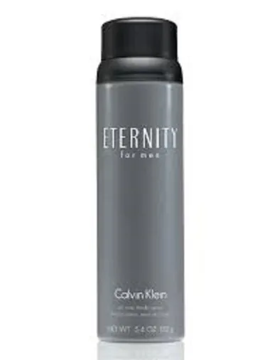 Eternity Men, mgiełka do ciała w sprayu, 150 ml