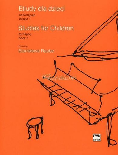 Etiudy dla dzieci na fortepian 1
