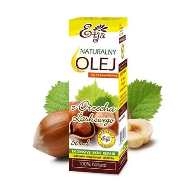 Etja, naturalny olej z orzecha laskowego, 50 ml