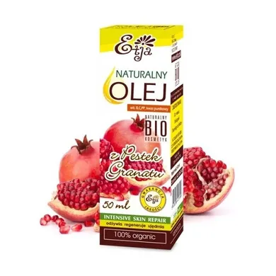 Etja, naturalny olej z pestek granatu bio, 50 ml