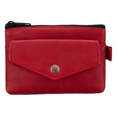 Etui na karty, czerwone, skórzane, 4U Cavaldi