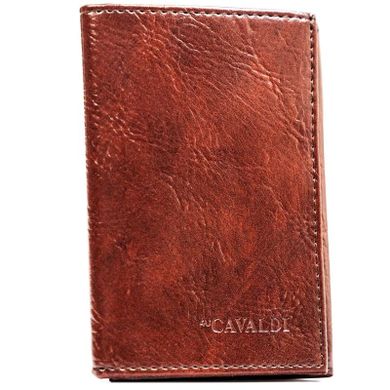 Etui na klucze, brązowe, skóra ekologiczna, 4u Cavaldi