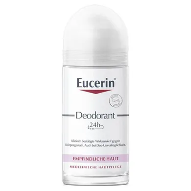 Eucerin, 24h Deodorant Sensitive Skin, dezodorant w kulce do skóry wrażliwej, 50 ml