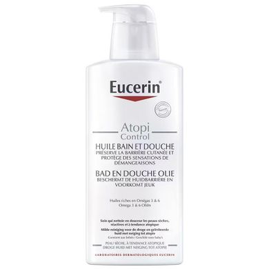 Eucerin, AtopiControl, olejek do kąpieli i pod prysznic, 400 ml