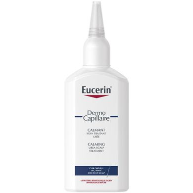 Eucerin, DermoCapillaire Calming Urea Scalp Treatment, kojąca kuracja do skóry głowy z mocznikiem, 100 ml
