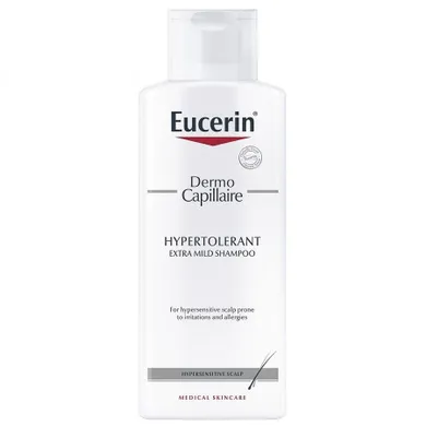 Eucerin, DermoCapillaire Hypertolerant, łagodzący szampon do włosów, 250 ml
