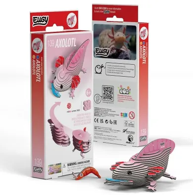 Eugy, eko układanka 3D, Aksolotl