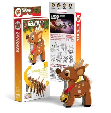 Eugy, eko układanka 3D, Renifer