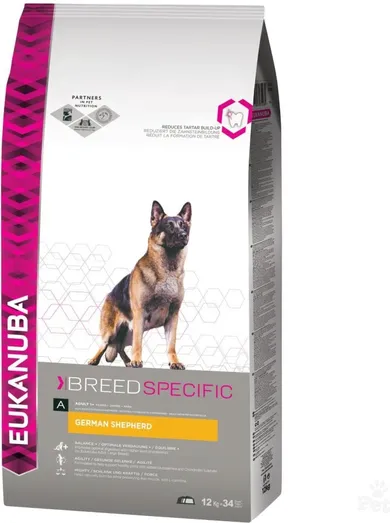 Eukanuba, German Shepherd Chicken, karma sucha dla psów, 12 kg