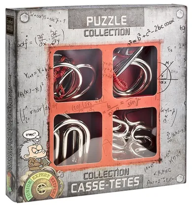 Eureka! Extreme, łamigłówki metalowe, 4 szt.